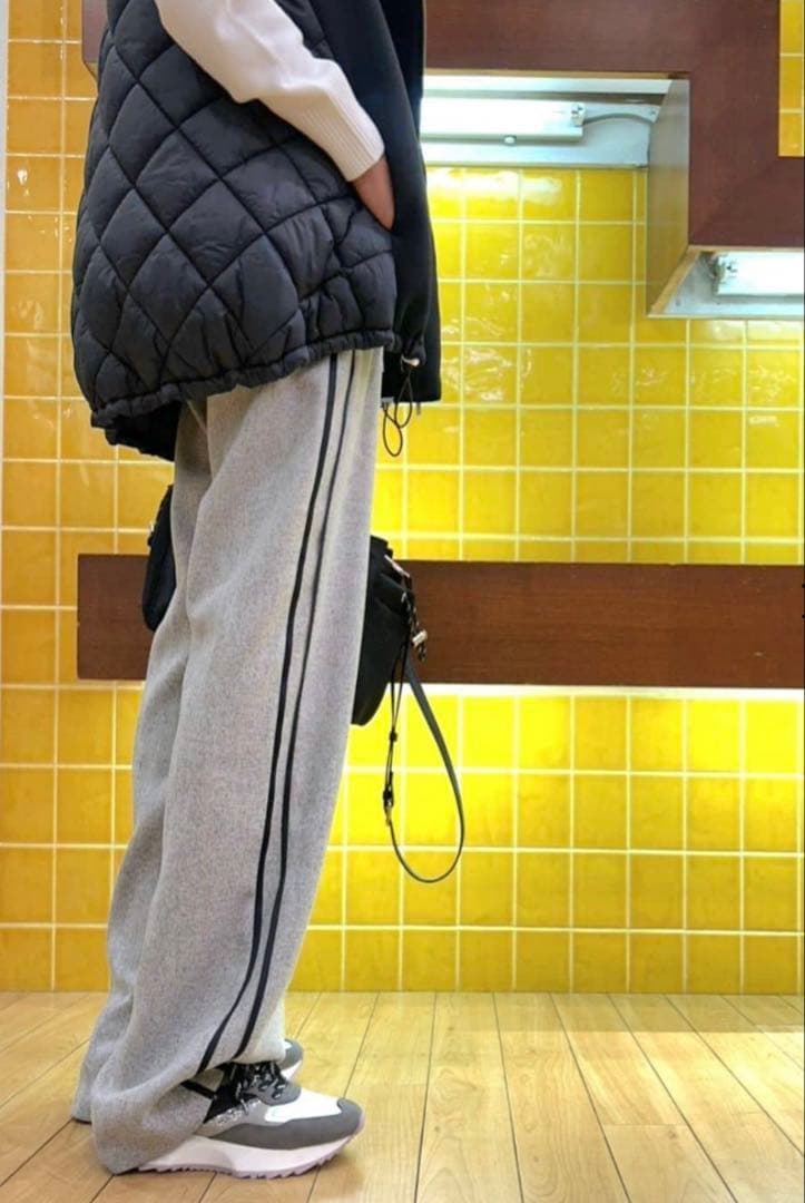 リブウエストサイドラインパンツ／SCOT CLUB