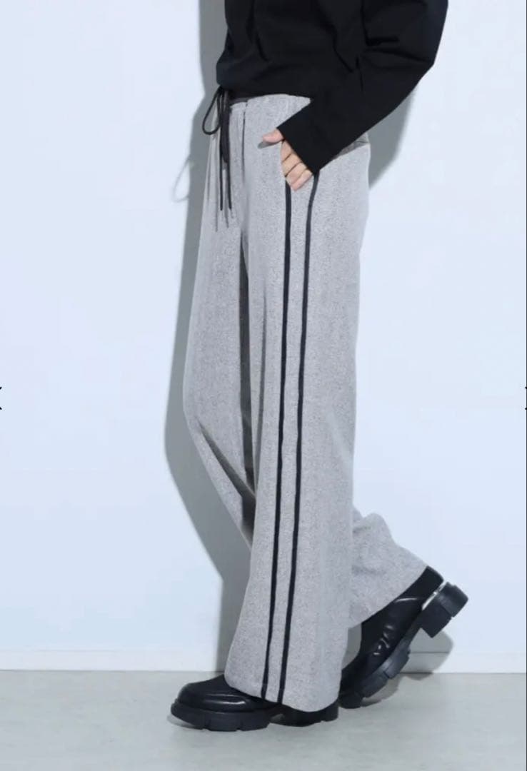 リブウエストサイドラインパンツ／SCOT CLUB