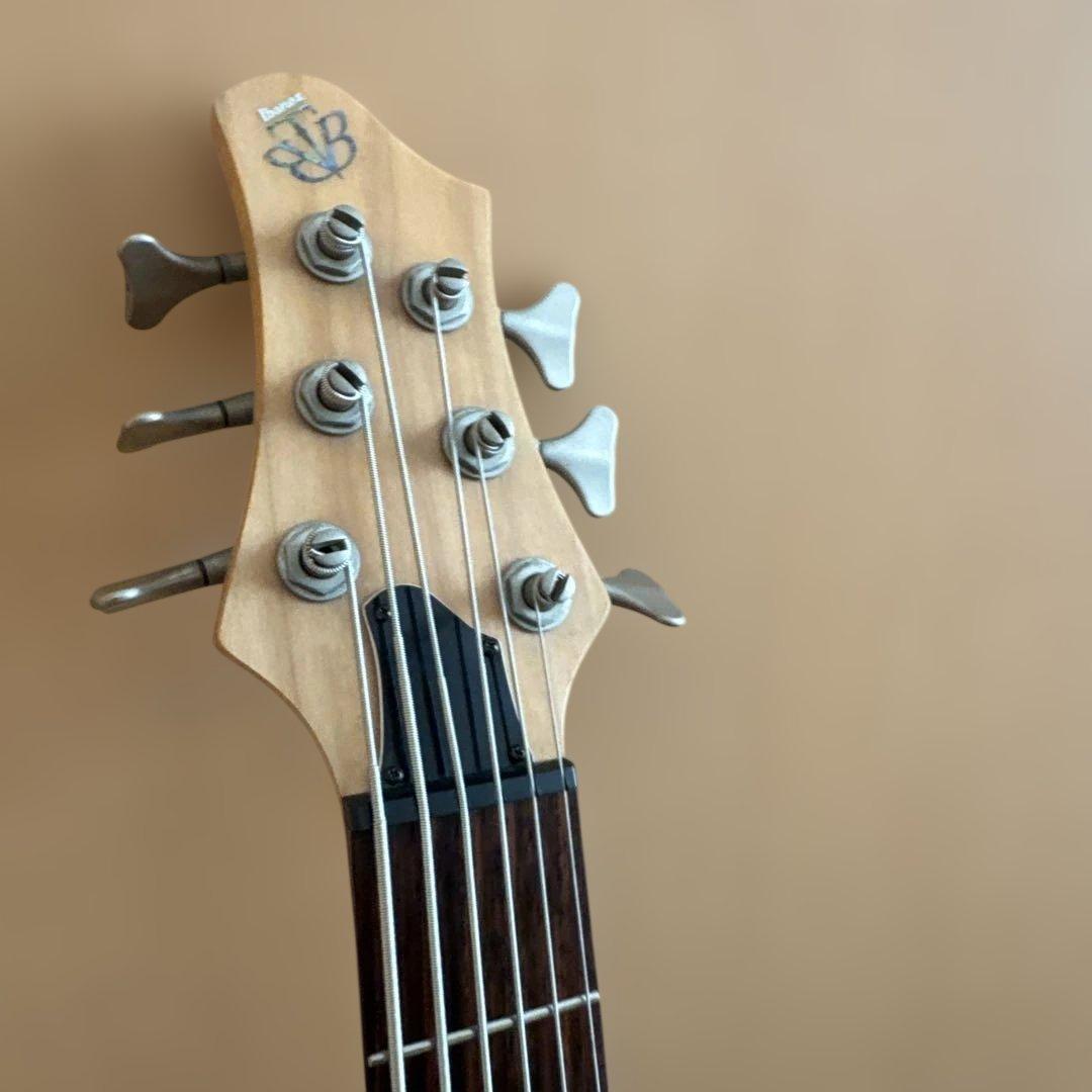 T*r様 エレキベース 6弦 ナチュラルウッド　ibanes btb556