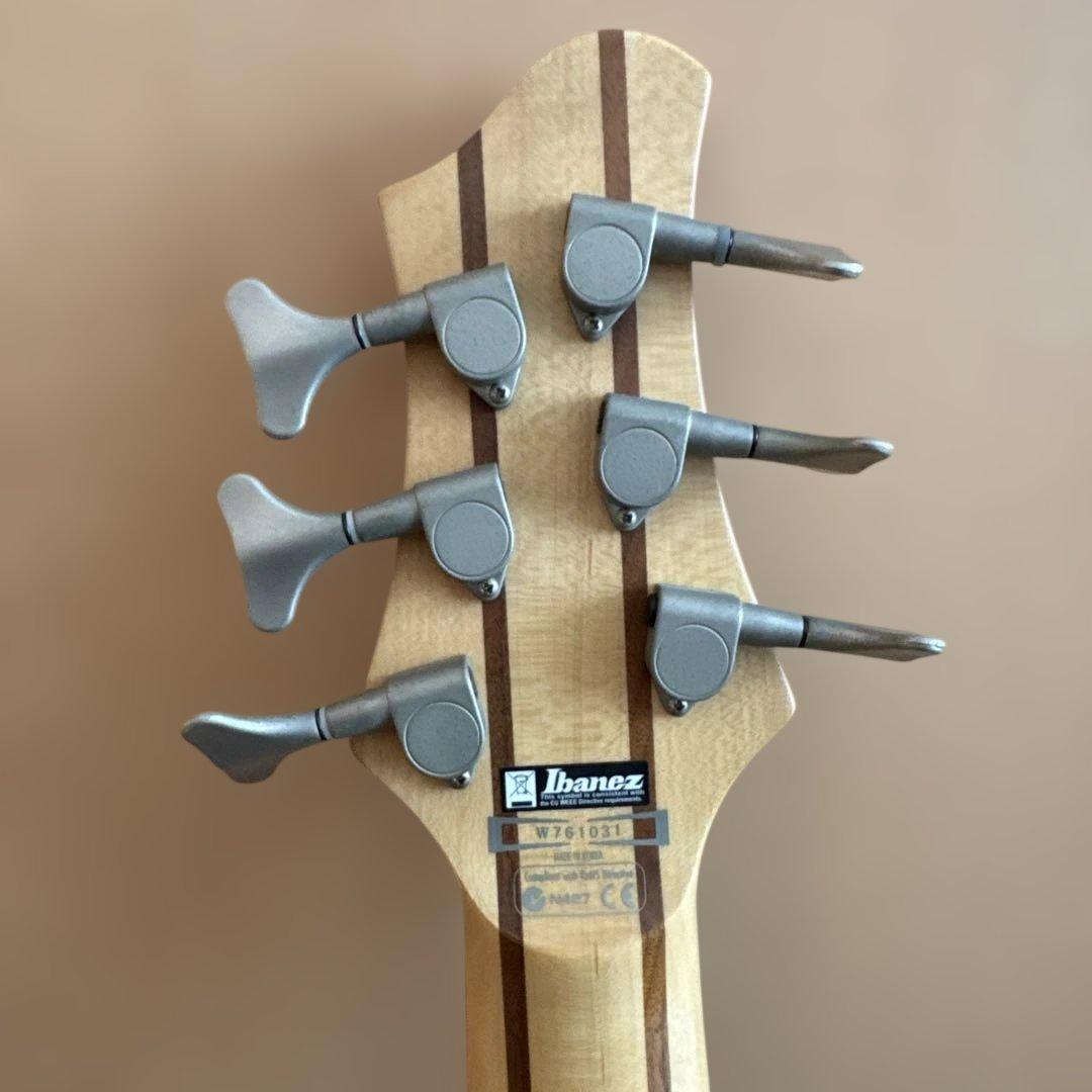 T*r様 エレキベース 6弦 ナチュラルウッド　ibanes btb556
