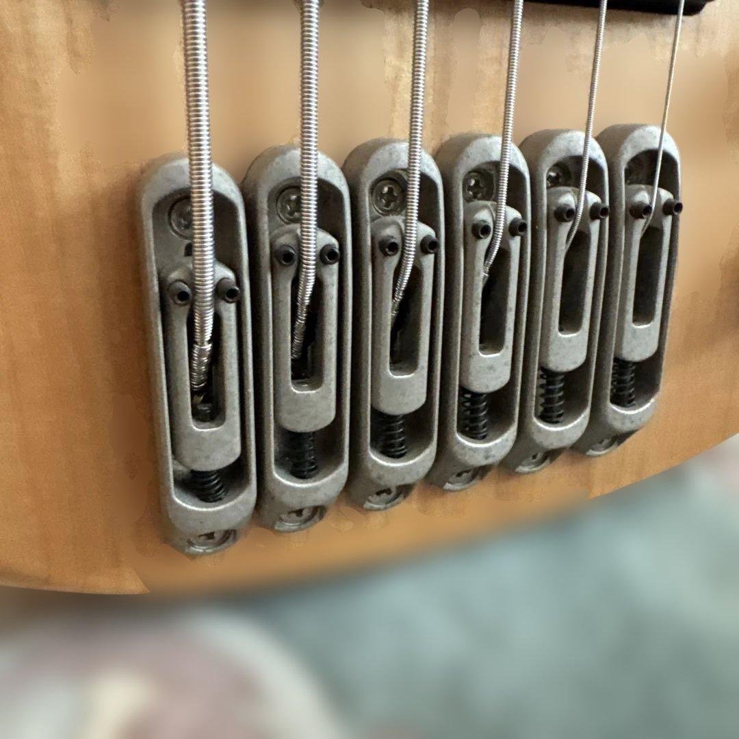 T*r様 エレキベース 6弦 ナチュラルウッド　ibanes btb556