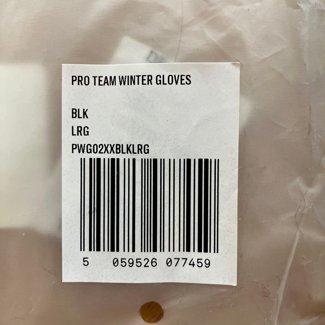新品未使用ラファ Pro Team Winter Gloves ブラック L