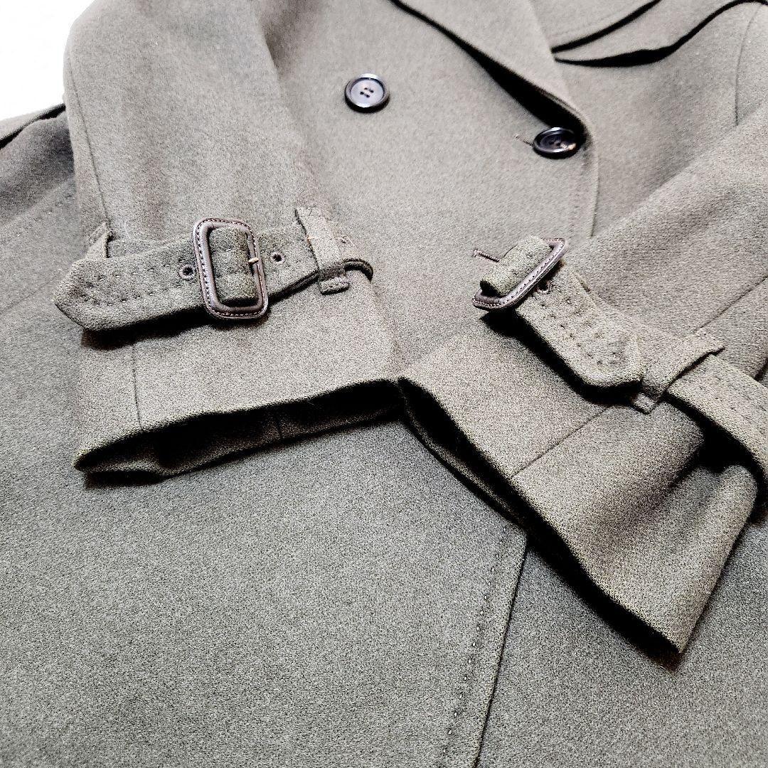 極美品ポールスミスPaul Smith カシミヤダブルブレストコートマルチカラー