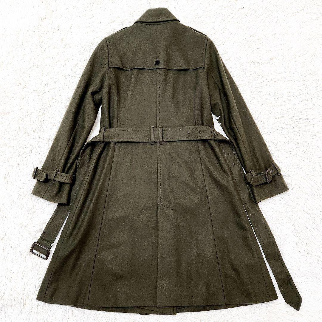 極美品ポールスミスPaul Smith カシミヤダブルブレストコートマルチカラー