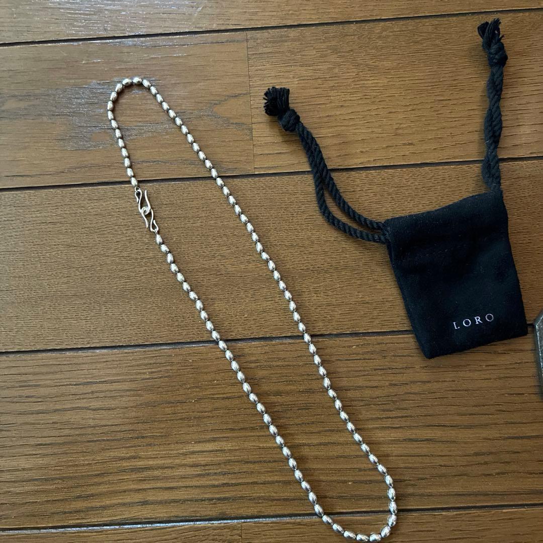 LORO★P necklace 01 50㎝　シルバー