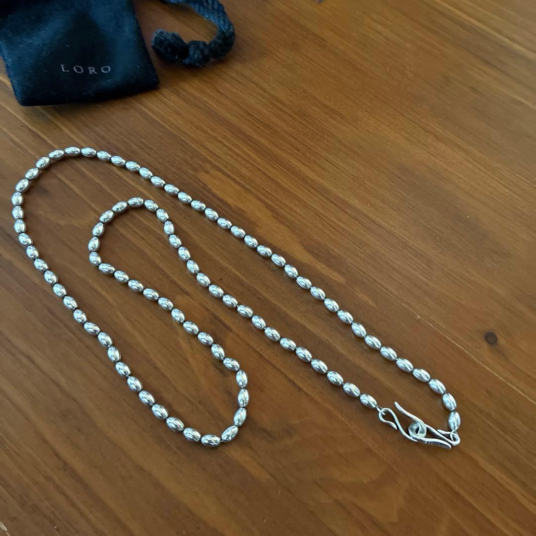LORO★P necklace 01 50㎝　シルバー