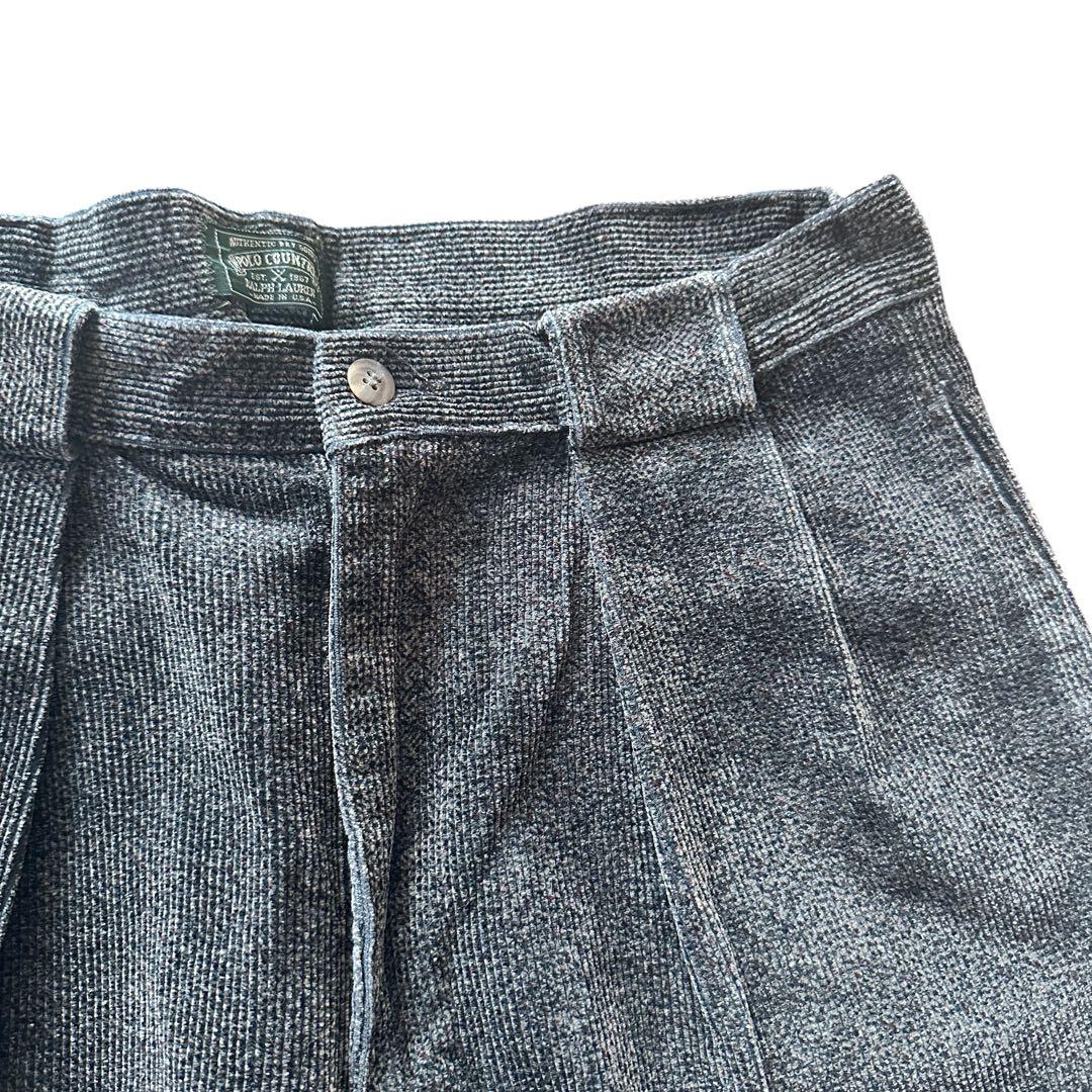 80s USA製 POLO COUNTRY Nep Cords Pants