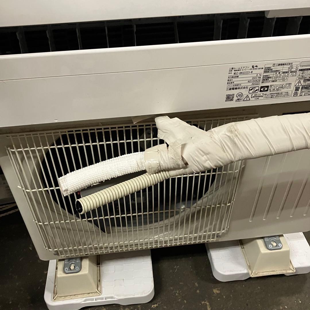 送料込み 三菱ルームエアコン 霧ヶ峰 MSZ-BKG2223-W 2023年製