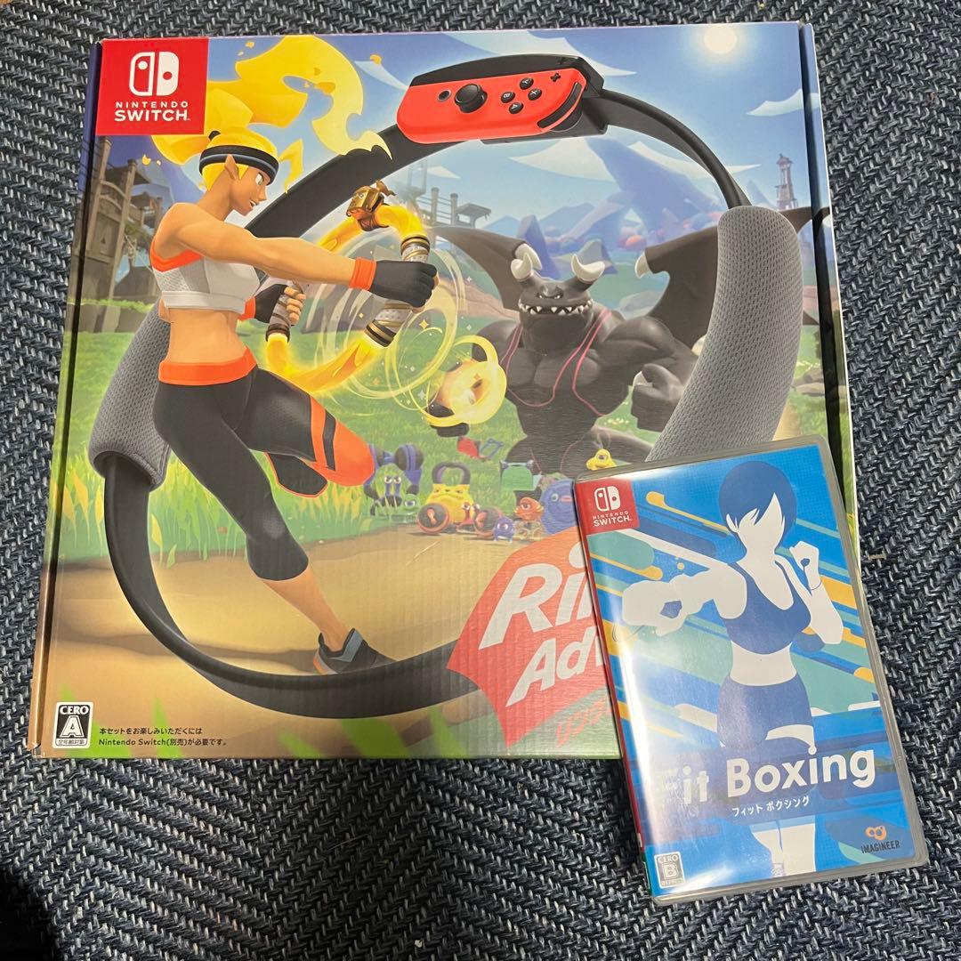 Ring Fit Adventure/Fit Boxing Switch本体