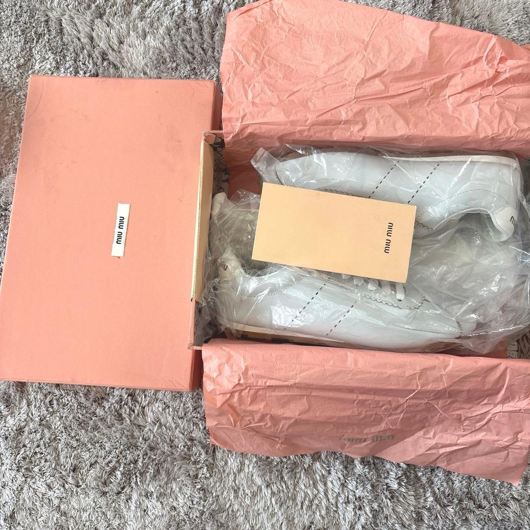 ミュウミュウ　スニーカー　38