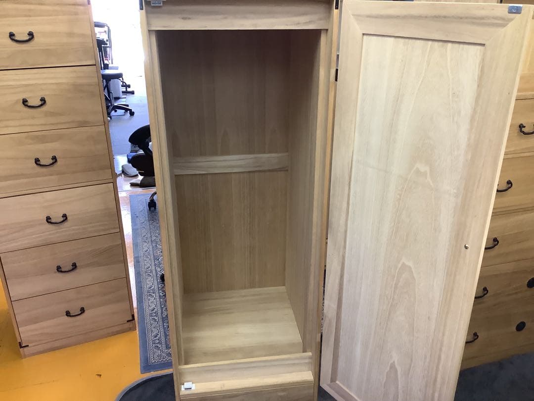 スリム桐クローゼット