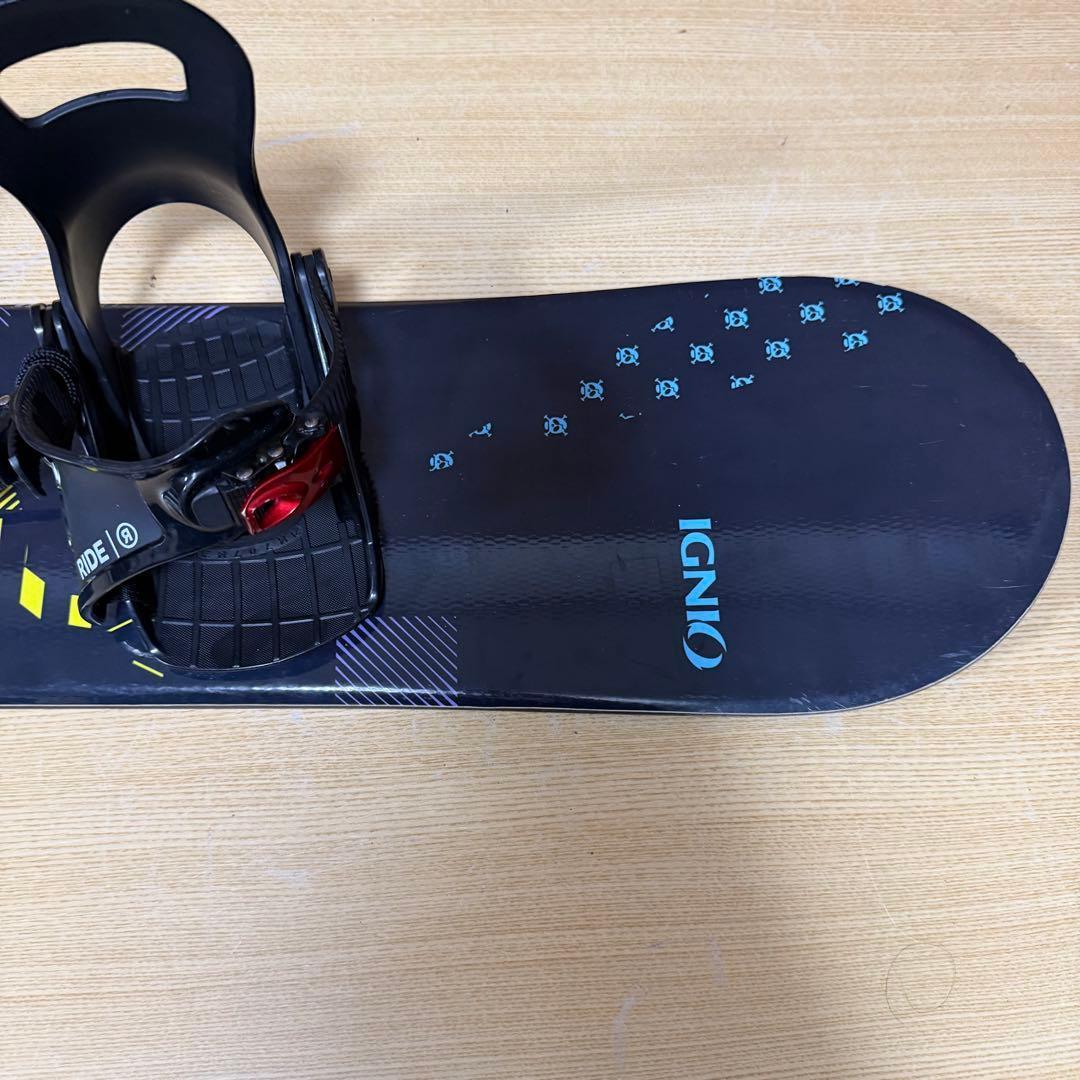 IGNIO イグニオ　RIDE　キッズ　ジュニア　スノーボード 3点　110cm