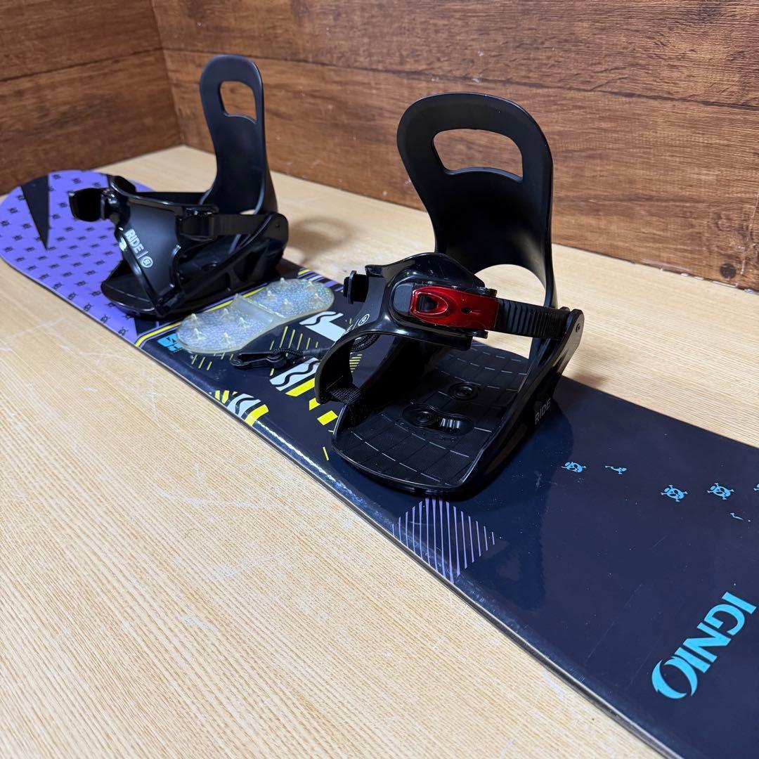 IGNIO イグニオ　RIDE　キッズ　ジュニア　スノーボード 3点　110cm