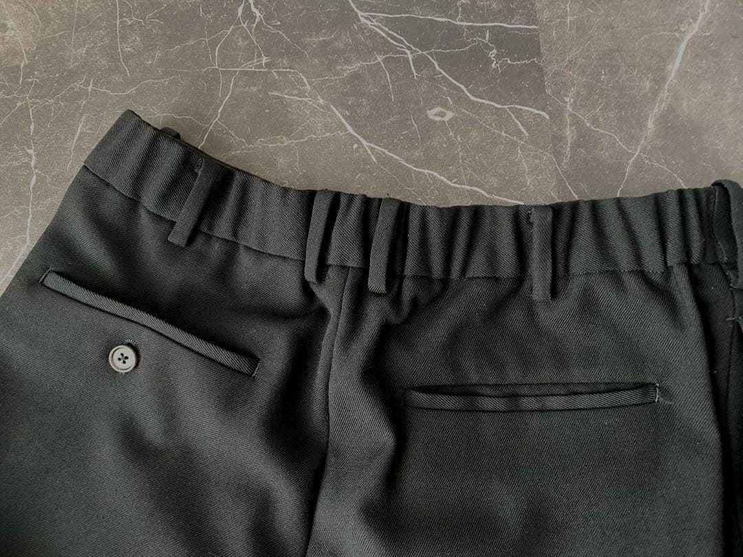 パンツ MARKAWARE DOUBLE PLEATED SURVIVAL CLOTH