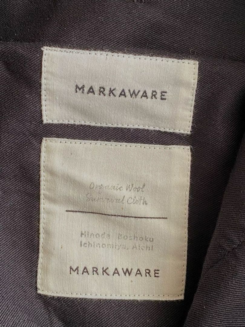 パンツ MARKAWARE DOUBLE PLEATED SURVIVAL CLOTH