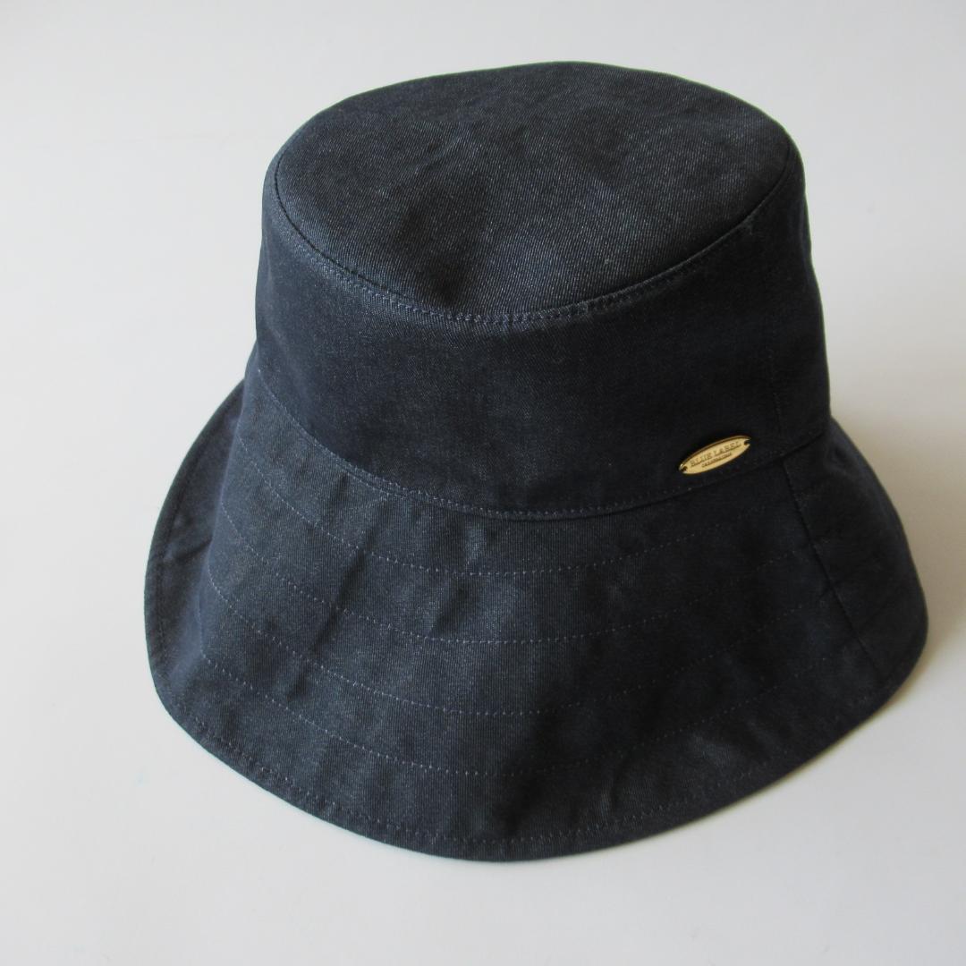 ブルーレーベルクレストブリッジ リバーシブル つば広バケットハット / 帽子