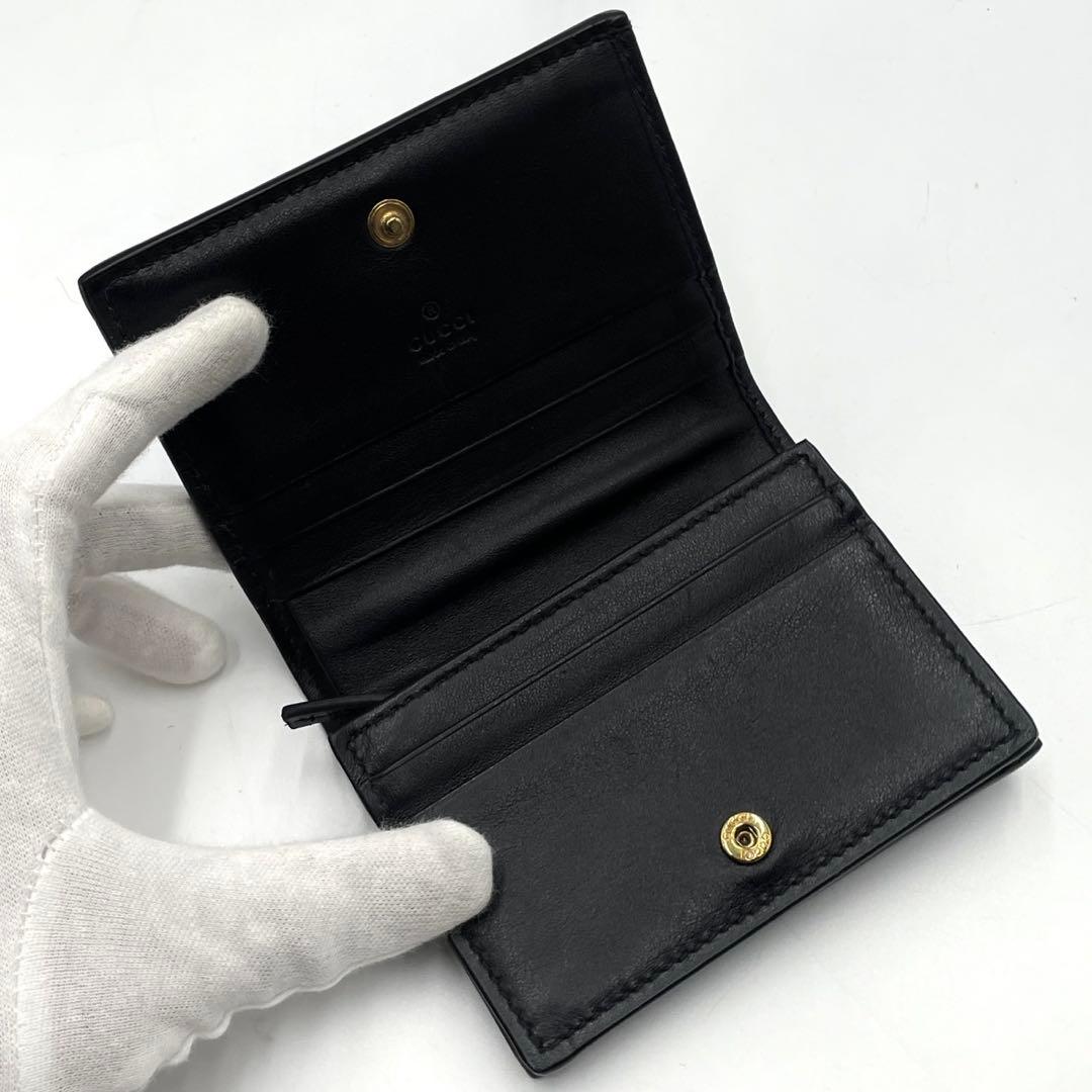未使用級/現行モデル● グッチ 折り財布 二つ折り GG マトラッセ レザー