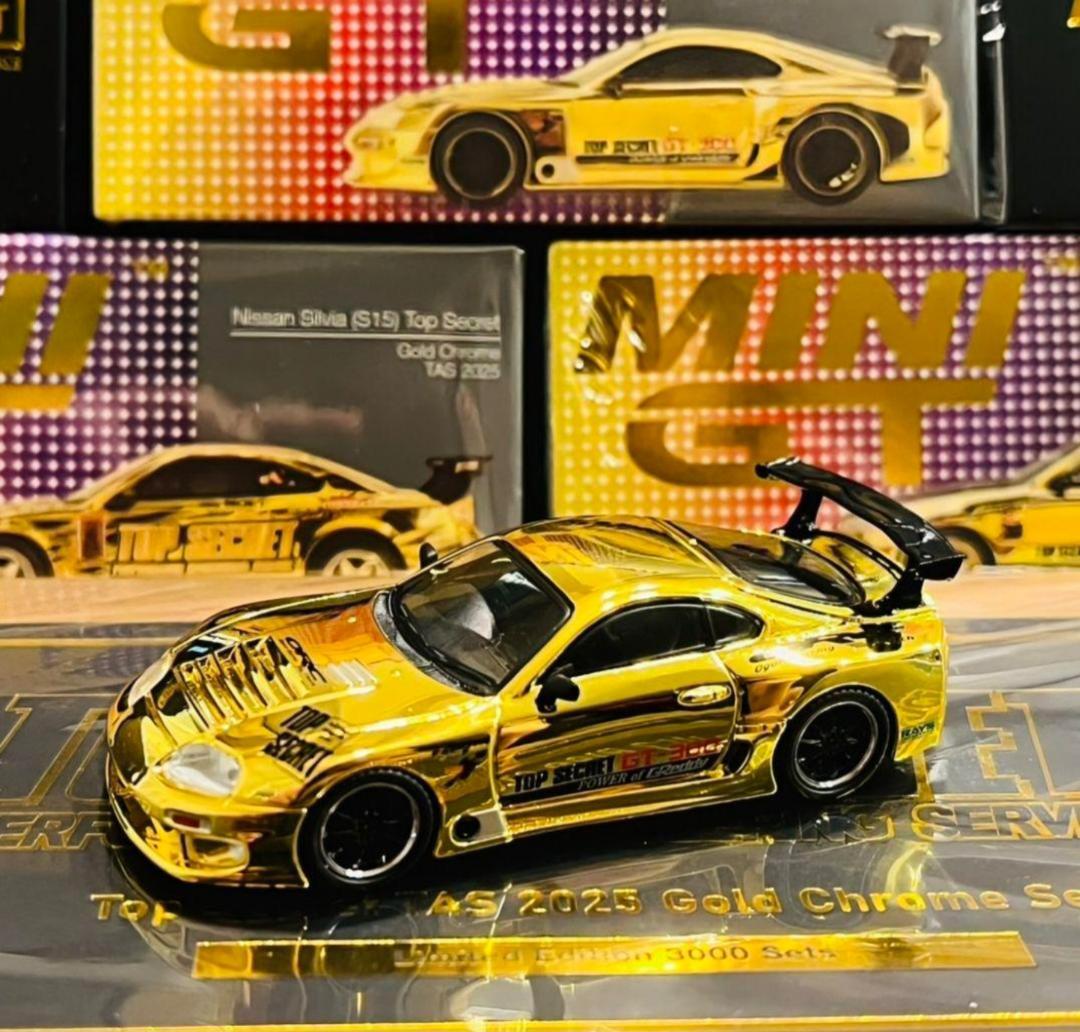 東京オートサロン2025 限定 miniGT ゴールドクロムトップシークレット