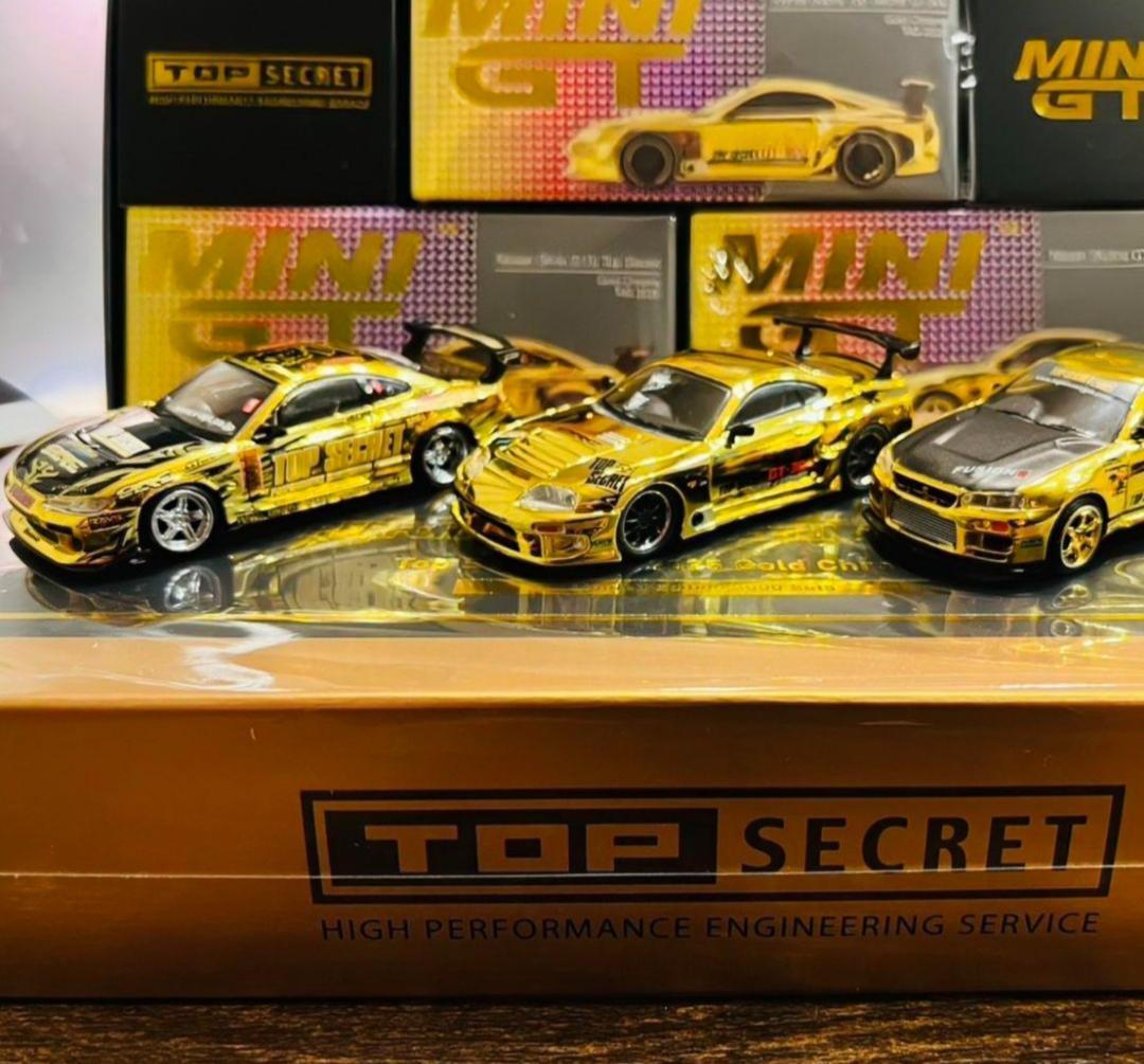 東京オートサロン2025 限定 miniGT ゴールドクロムトップシークレット