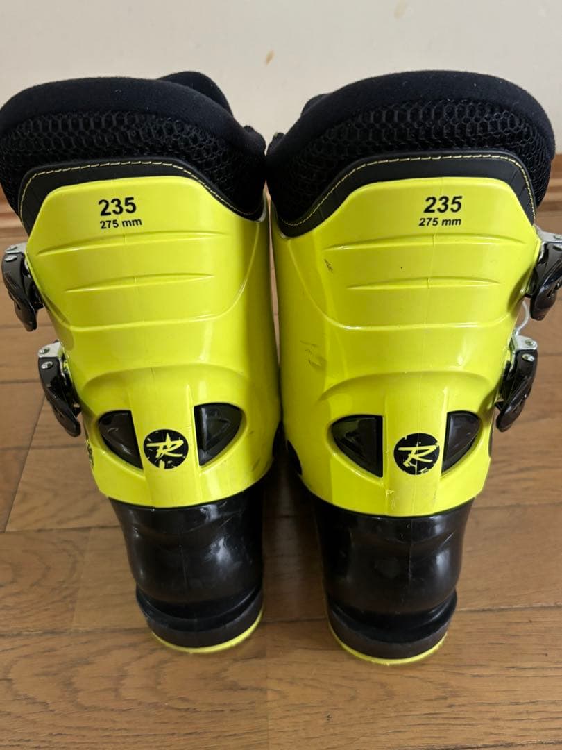 ROSSIGNOL スキー板 128cm スキーブーツ　ポールセット　ケース付