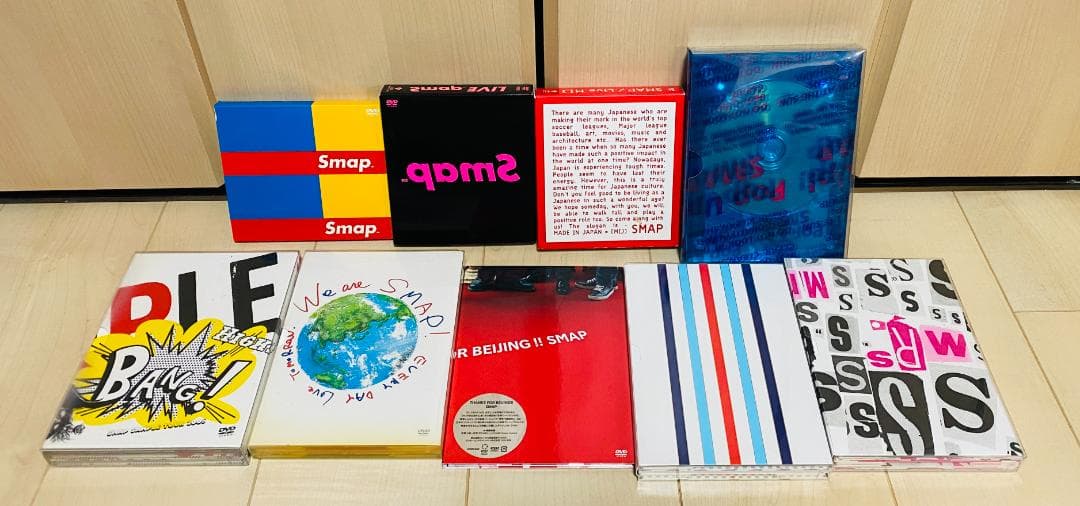 SMAP スマップ ライブ DVD 9枚セット 限定版