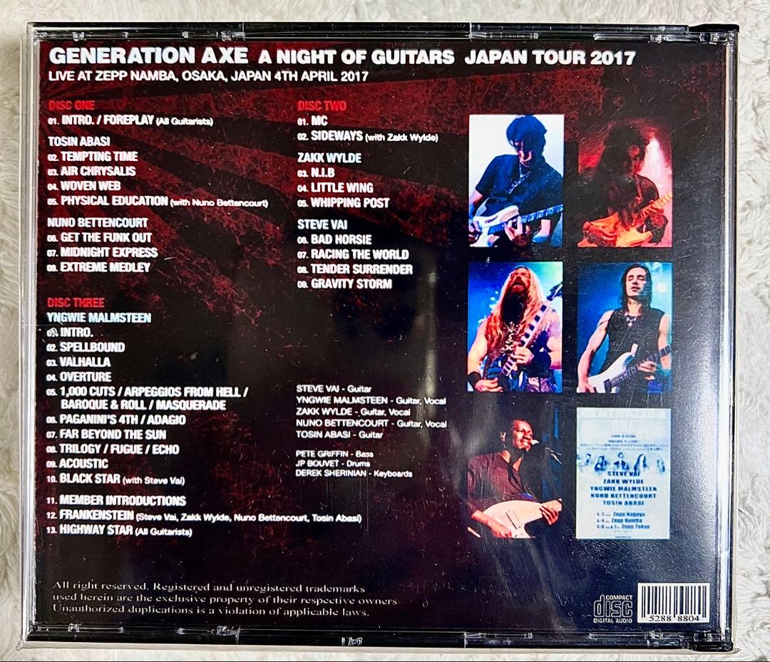 洋楽 GENERATION AXE/2017 COMPLETE SET +2019