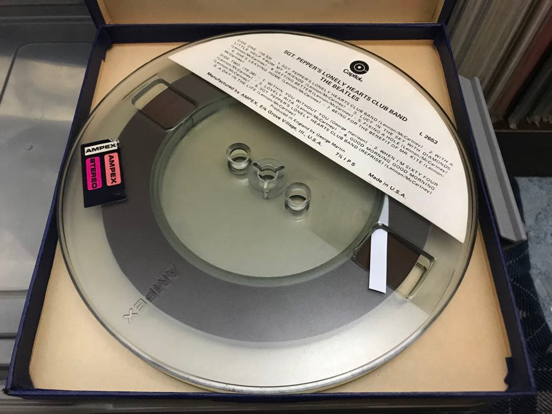 ビートルズ　サージェントペパー　オープンリール