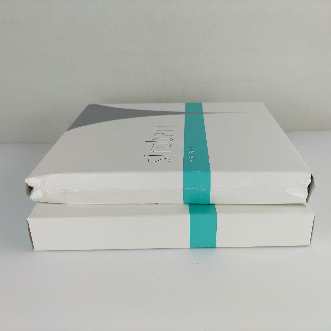 シロバリ sirobari モイストパッチ 4セット‪×2箱 シート状美容液