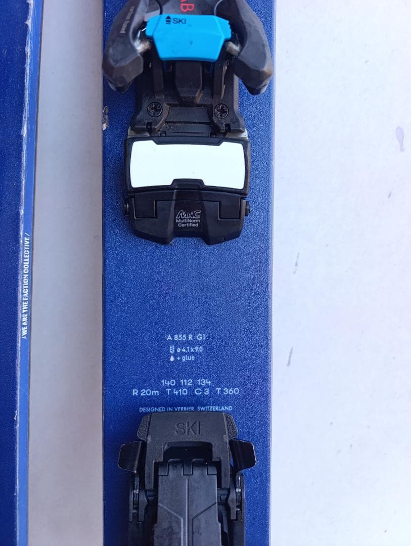 【中古】FACTION CT3 178cm + SALOMON Shift13