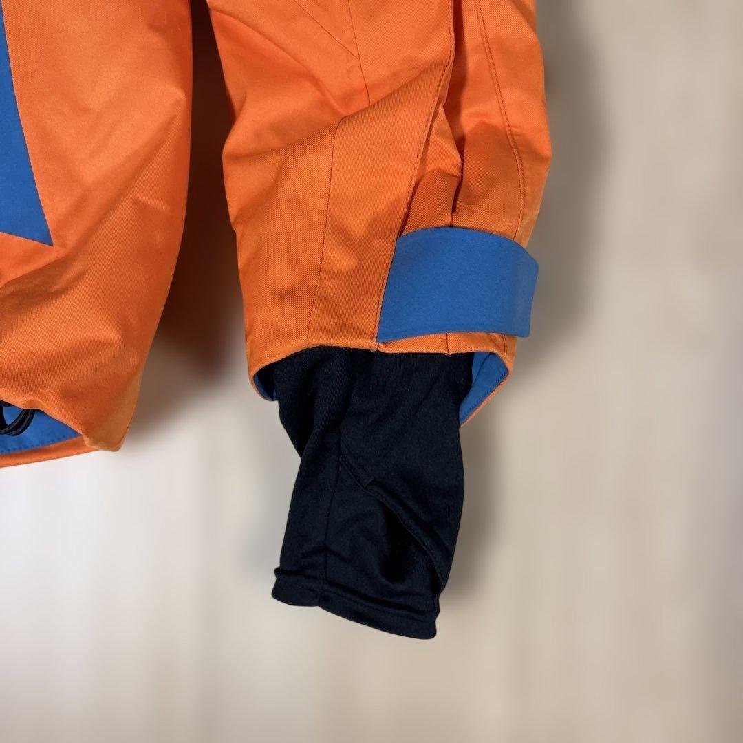 Mizuno スキーウェア 青/オレンジ　Sサイズ