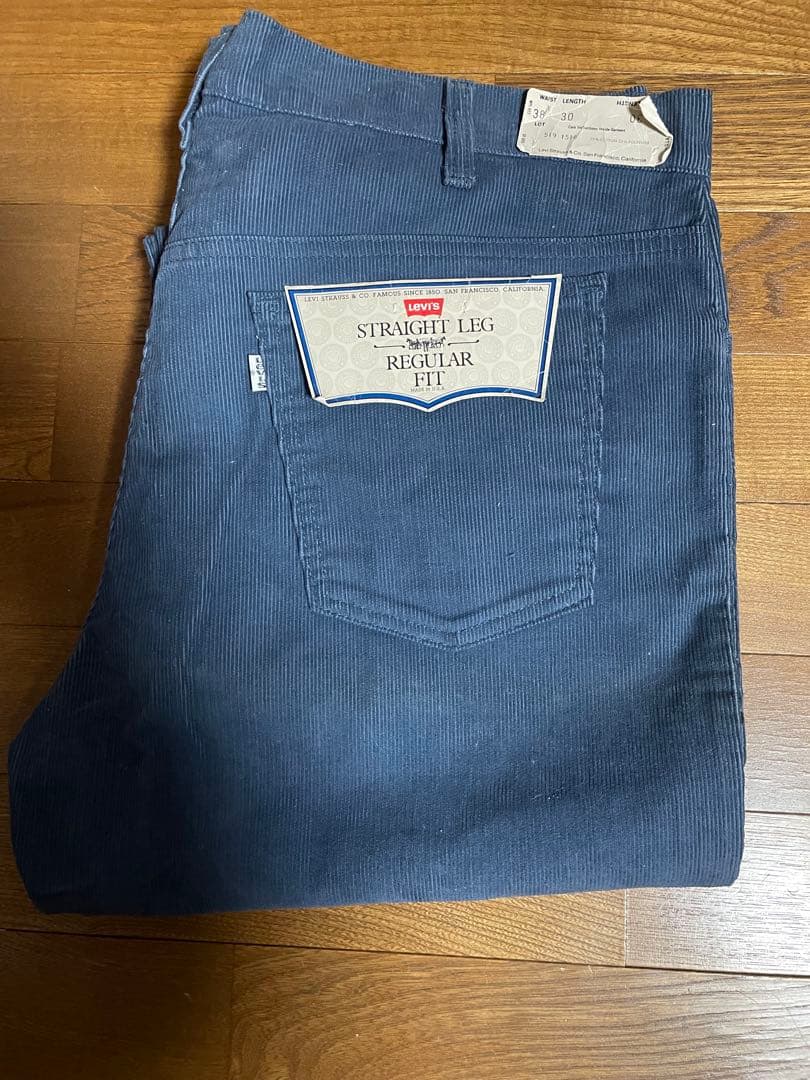 リーバイス 519 コーデュロイパンツ w38 デッドストック　希少カラー