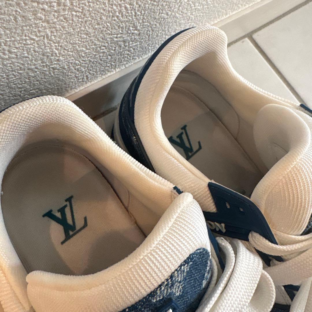 ルイ・ヴィトン　トレイナー・ライン スニーカー　デニム