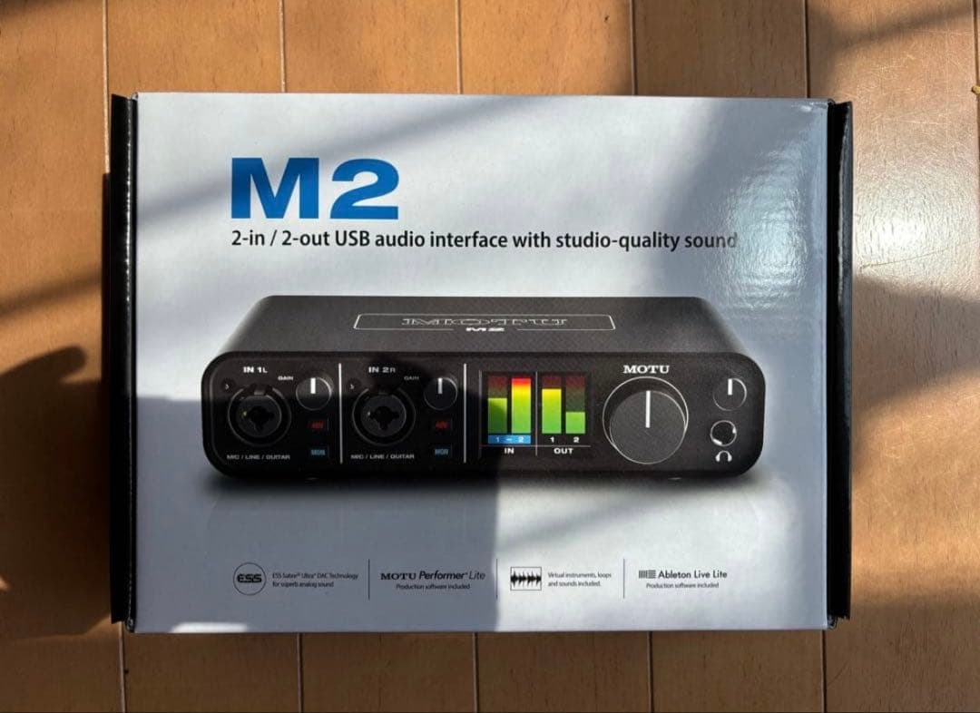 美品　MOTU M2