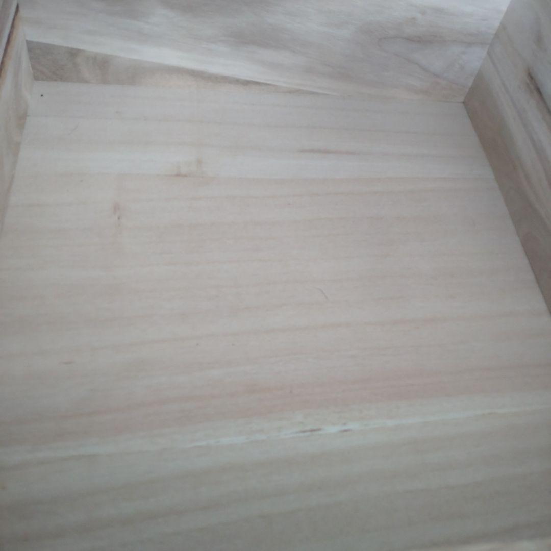 無印良品　タモ材　チェスト4段　脚付き