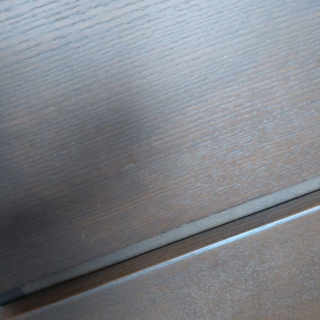 無印良品　タモ材　チェスト4段　脚付き