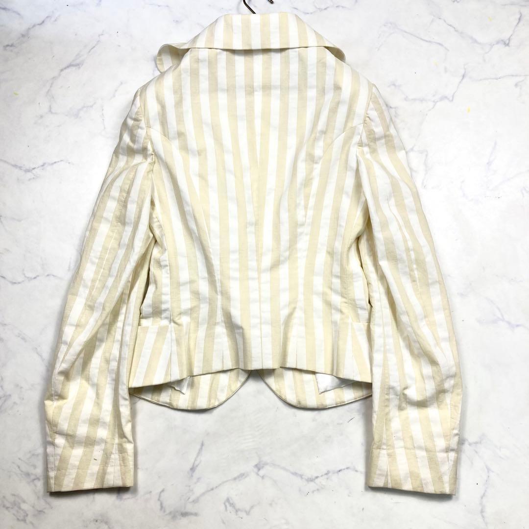 ヴィヴィアンウエストウッド ラブジャケット ストライプ オーブ テーラード