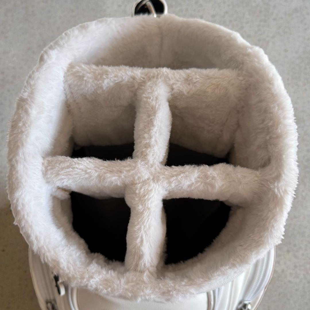 現行モデル　限定シリアル付　パーリーゲイツ　キャディバッグ　白　ディズニーコラボ