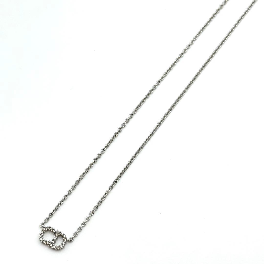 美品 現行✨ディオール ネックレス CLAIR D LUNE シルバー