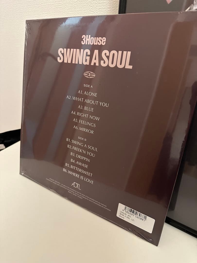 3House SWING A SOULバイナル
