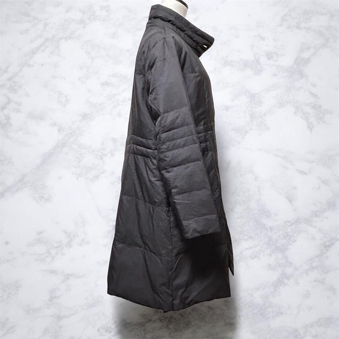 LEONARD SPORT 薄手ダウンコート 黒 42 シンプルデザイン