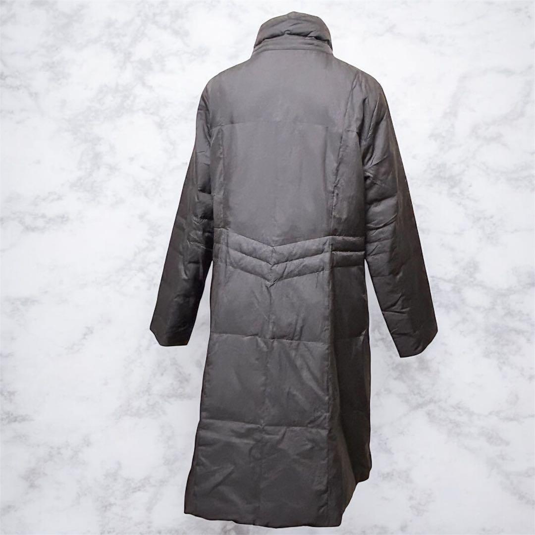 LEONARD SPORT 薄手ダウンコート 黒 42 シンプルデザイン