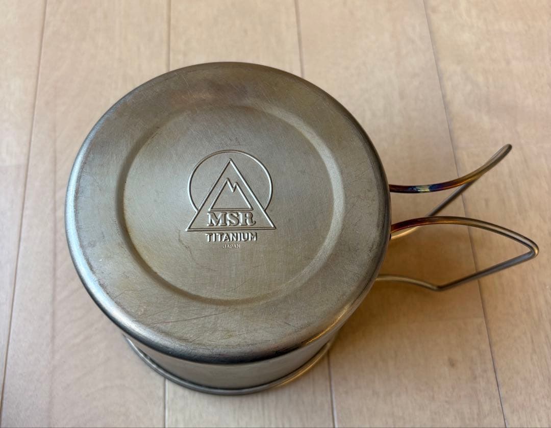 名作 MSR チタンケトル ヴィンテージ チタンクッカー wanderout