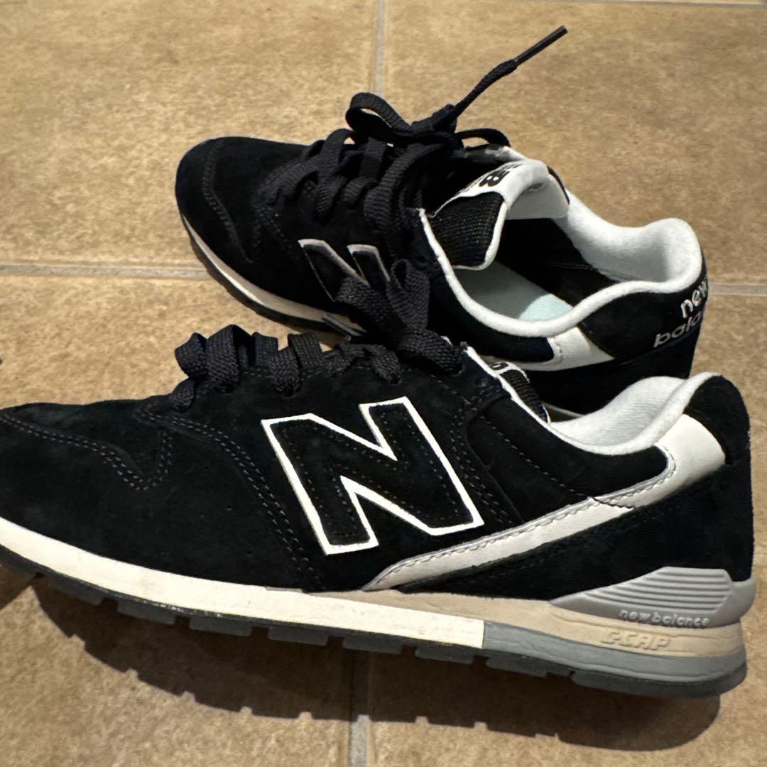 a*o様 箱あり　ニューバランス　996 黒 24.5cm