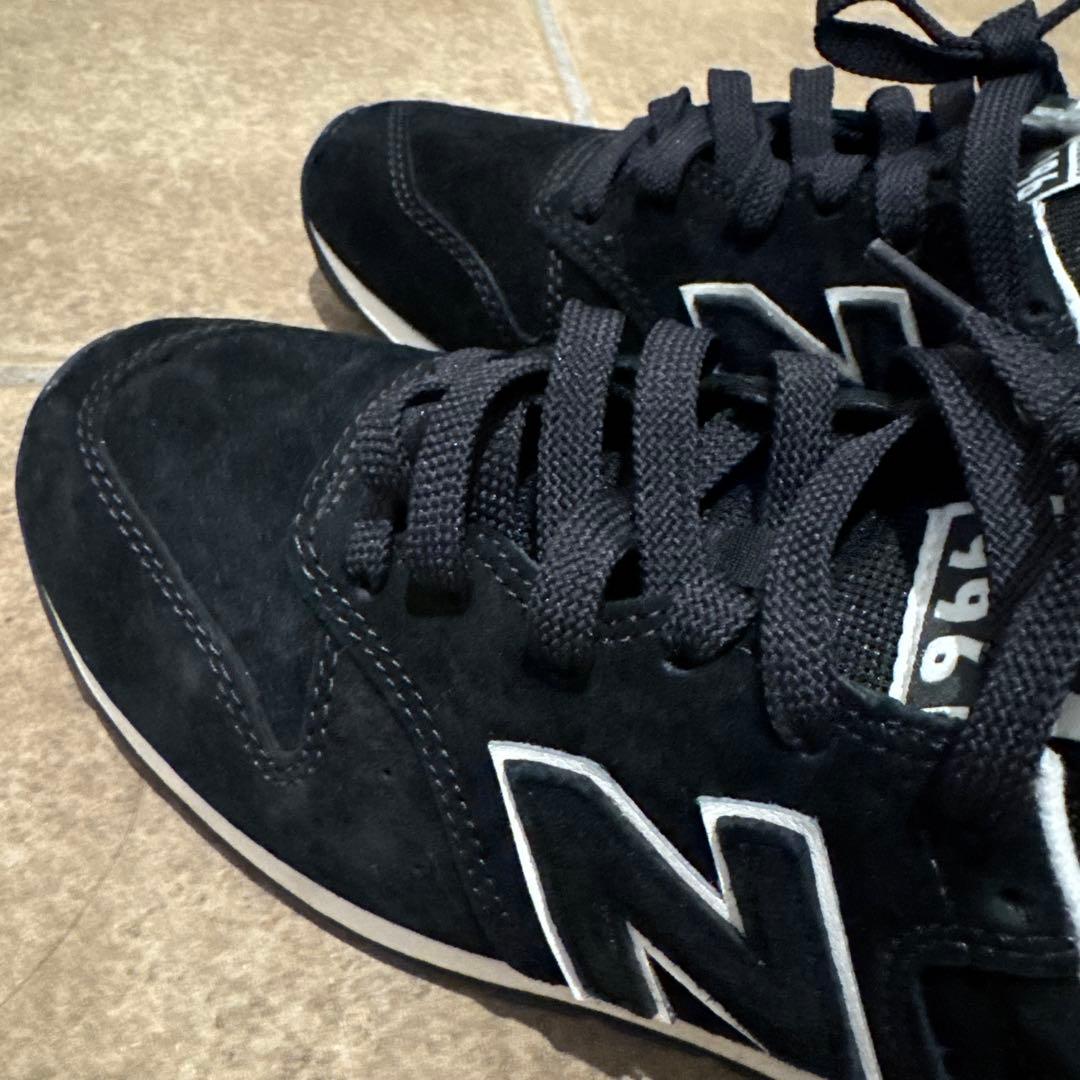 a*o様 箱あり　ニューバランス　996 黒 24.5cm