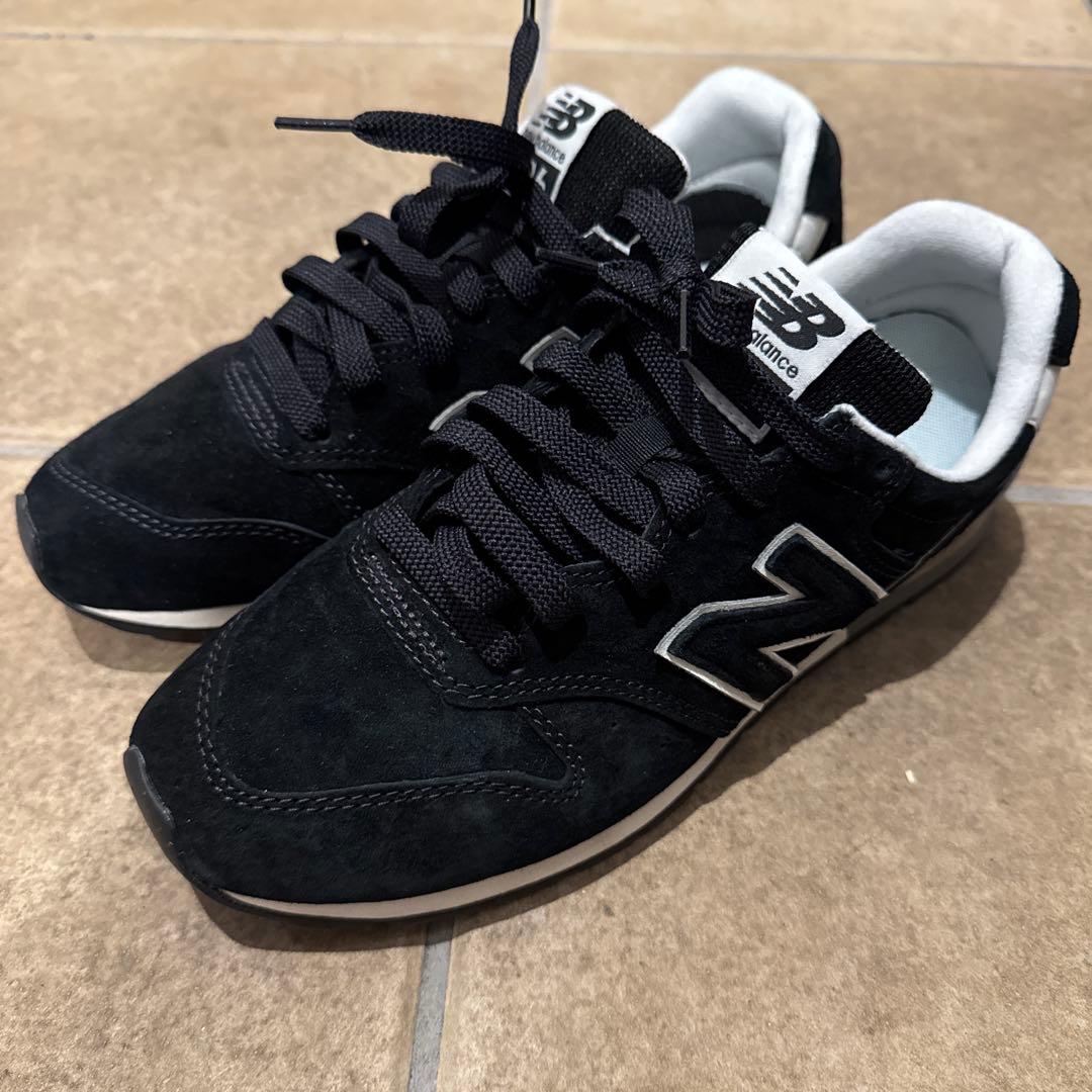 a*o様 箱あり　ニューバランス　996 黒 24.5cm
