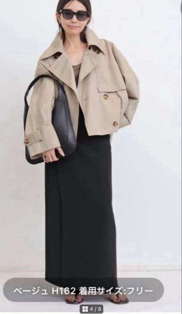 ジャケット・アウター L'Appartement MINITZ SHORT TRENCH COAT