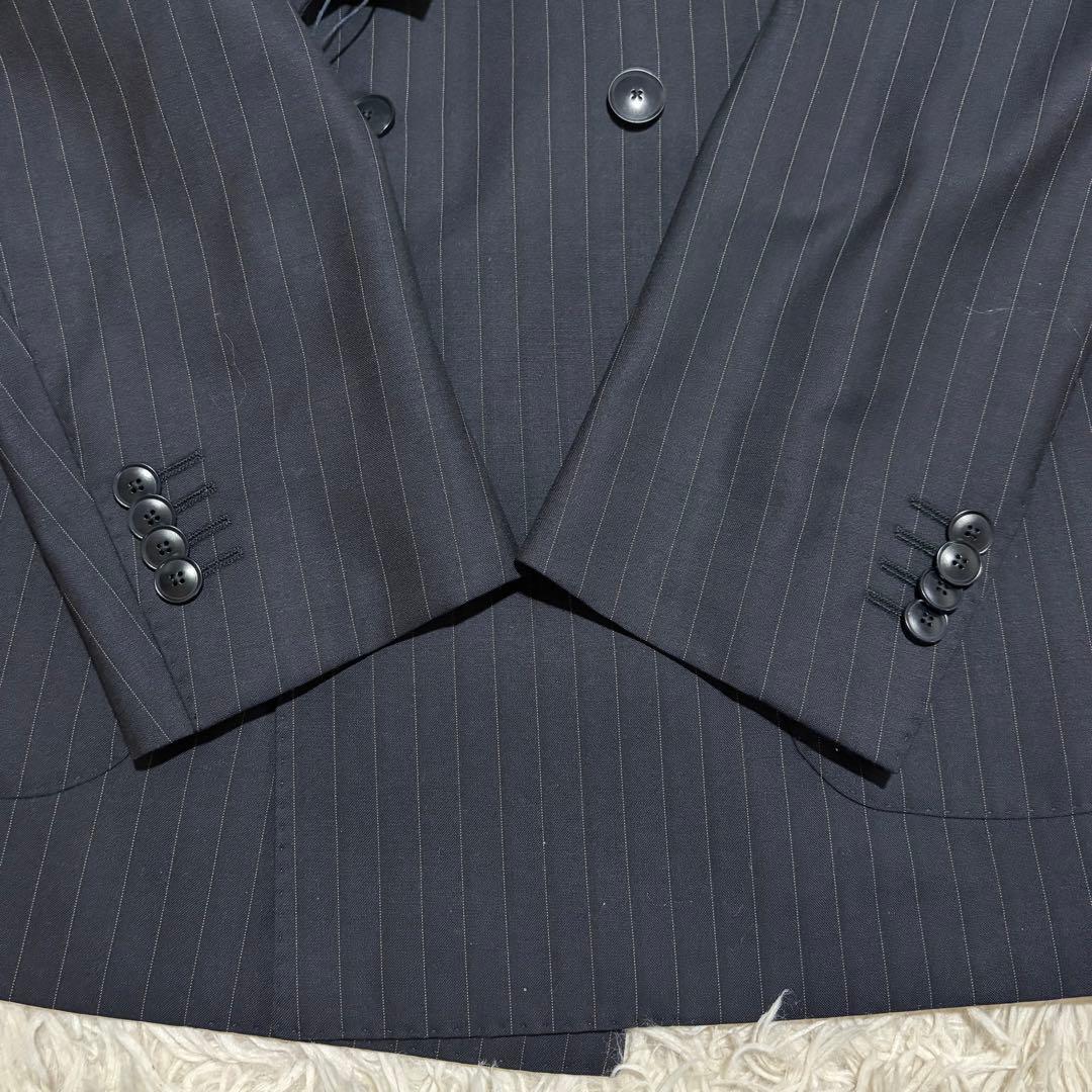 新品タグ付 現行モデル レミュー イタリア製 スーツ ダブル DRAGO生地使用