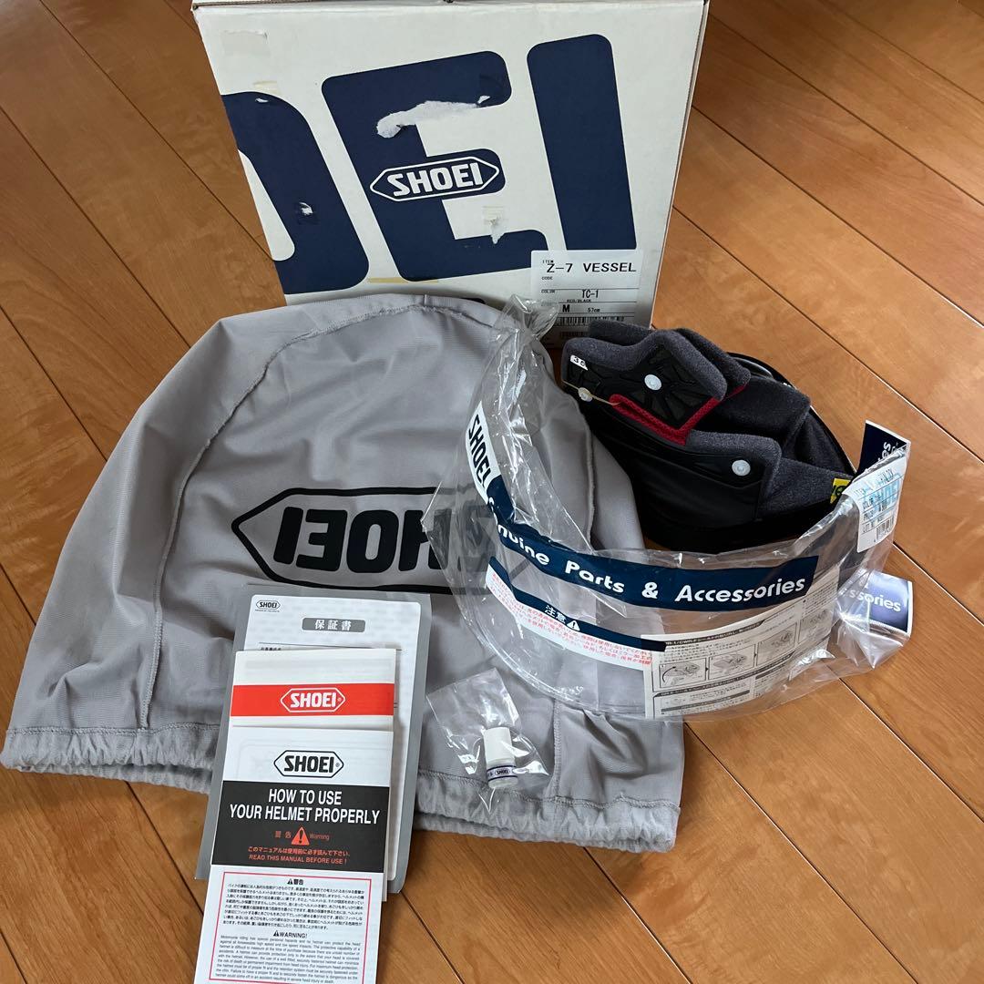 SHOEI Z-7 VESSEL ヴェッセル Mサイズ スポイラー付