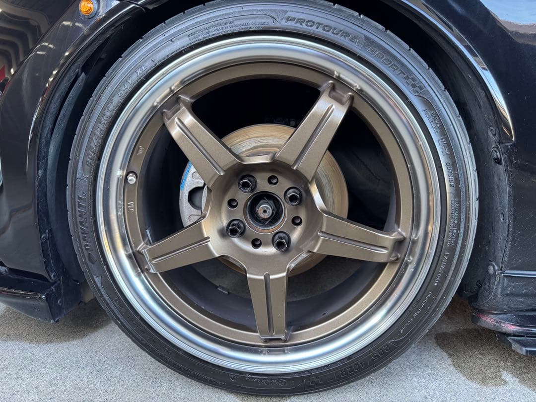 Sion　17インチ　7J ＋40 5本スポーク　深リム　ホイール　超希少