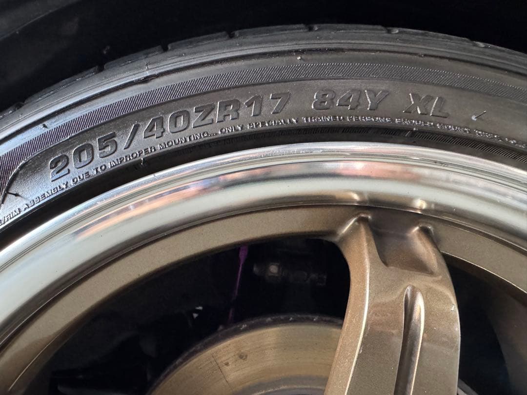 Sion　17インチ　7J ＋40 5本スポーク　深リム　ホイール　超希少